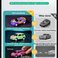 Modèle de simulation de voiture en alliage