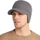 Bonnet tricoté élastique et chaud pour protéger les oreilles☃️