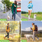 Laisse pour chien mains libres avec sac banane pratique