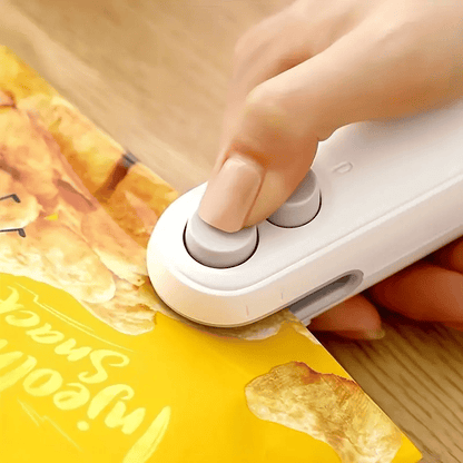 🎅Soldes de Noël - 60 % de réduction🎄Mini machine à sceller les collations magnétiques rechargeables 2 en 1 pour la maison