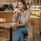 ⏳Offre spéciale à durée limitée⏰Élégant ensemble 3 pièces comprenant un long cardigan, un haut et un pantalon💞