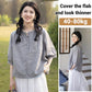 Chemise en lin et coton pour femme, manches lanternes