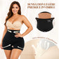🏆Sous-vêtements féminins taille haute en soie glacée avec contrôle de l'abdomen Hip-lifting👑🌿
