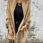 🔥Durée limitée -58%🔥Manteau à manches longues et pompons pour femme【Vente directe d'usine】