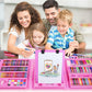 Coffret de créativité artistique de luxe 6 en 1 (le meilleur cadeau pour les enfants)