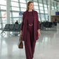 ⏳Offre spéciale à durée limitée⏰Élégant ensemble 3 pièces comprenant un long cardigan, un haut et un pantalon💞