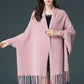 🔥Durée limitée -58%🔥Manteau à manches longues et pompons pour femme【Vente directe d'usine】