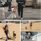 Laisse pour chien mains libres avec sac banane pratique