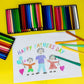 Crayons sûrs et non toxiques