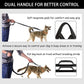 Laisse pour chien mains libres avec sac banane pratique