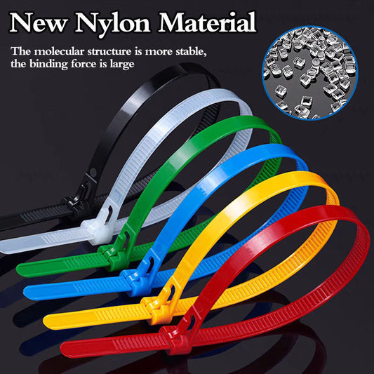 Colliers de serrage autobloquants en nylon de qualité supérieure