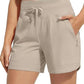 🌞 SOLDES -50% pendant la chaleur estivale 🩳 Short de bain pour femmes à séchage rapide avec taille haute