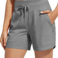🌞 SOLDES -50% pendant la chaleur estivale 🩳 Short de bain pour femmes à séchage rapide avec taille haute