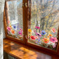 💐Autocollant de fenêtre Bouquet de fleurs colorées💞🖼️