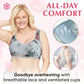 [Les femmes riches portent] un soutien-gorge confortable sans boutons pointu