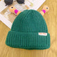 Bonnet tricoté d'hiver mignon et lumineux pour parents et enfants, petit monstre