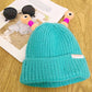 Bonnet tricoté d'hiver mignon et lumineux pour parents et enfants, petit monstre