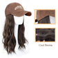 [Beau cadeau] Casquette de baseball avec extension de cheveux