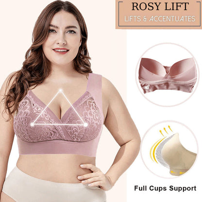 Soutien-gorge en dentelle extra-élastique et confortable grande taille : 1 acheté, 1 offert