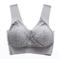 Soutien-gorge en dentelle extra-élastique et confortable grande taille : 1 acheté, 1 offert