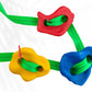 Ensemble de poignées d'escalade de couleurs assorties pour enfants