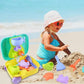 Jeu de sable de plage en huit pièces pour enfants