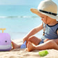 Jeu de sable de plage en huit pièces pour enfants