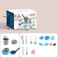 🔥Vente chaude -50 %🎁 Meilleur cadeau pour les enfants 🍳 Mini jouets de cuisine pour enfants - Ensemble de 22 pièces