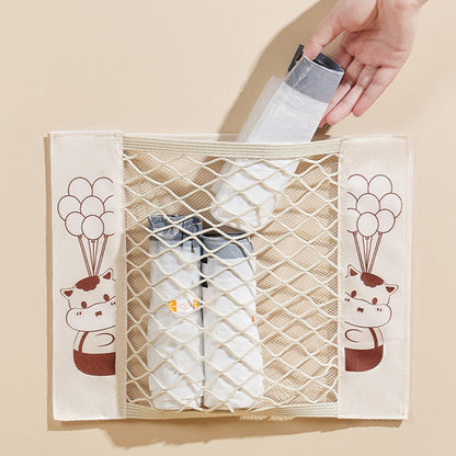 Sac de rangement mural en filet