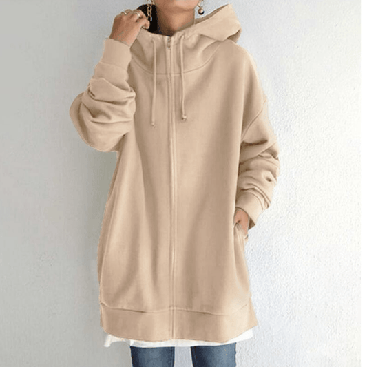 🔥En solde🔥Automne/Hiver - Sweat à capuche zippé pour femme