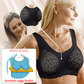 🔥2024 vente chaude🔥 Soutien-gorge en dentelle respirant anti-affaissement gracieux en Latex 4.0 en grande taille