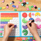 Puzzle de fractions magnétique pour enfants