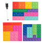 Puzzle de fractions magnétique pour enfants
