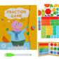 Puzzle de fractions magnétique pour enfants