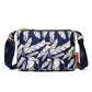 Sac bandoulière imprimé à poches multiples pour femme