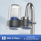 Purificateur d'eau de robinet avec adaptateurs