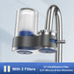 Purificateur d'eau de robinet avec adaptateurs