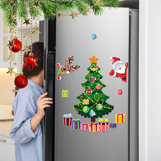 Autocollant magnétique 3D de Noël