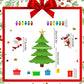 Autocollant magnétique 3D de Noël
