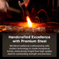 🔥🗡️Couteau pliant avec manche en bois pour le travail, la randonnée et le camping⛺