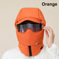 Masque d'extérieur coupe-vent à couverture complète avec lunettes de protection