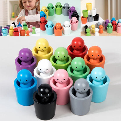🌈Gobelets de tri par couleur