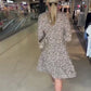 "🎉 Soldes d'été - 55% de réduction 🛍️ Robe femme décontractée imprimé léopard, décolleté en V, coupe ample"
