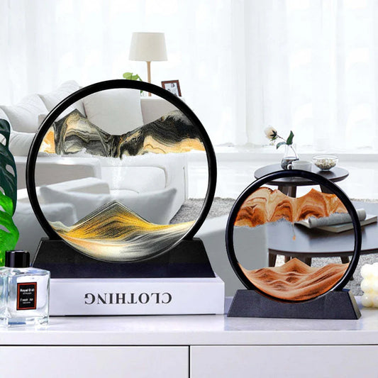 Image de sable en mouvement 3D