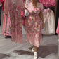 👗Robe longue aux motifs floraux romantiques et décolleté en V flatteur✨