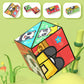 🧒✨Cube magique panda pliable créatif pour enfants