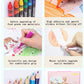 Coffret de créativité artistique de luxe 6 en 1 (le meilleur cadeau pour les enfants)