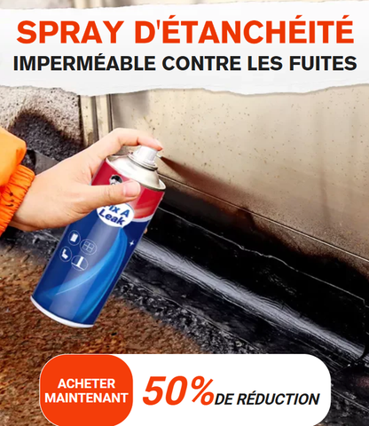 Spray d'étanchéité pour la réparation des fuites
