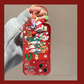 🔥VENTE CHAUDE🎄Étui à rabat miroir avec pendentif arbre de Noël pour iPhone🎅49% de réduction✨
