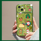 🔥VENTE CHAUDE🎄Étui à rabat miroir avec pendentif arbre de Noël pour iPhone🎅49% de réduction✨